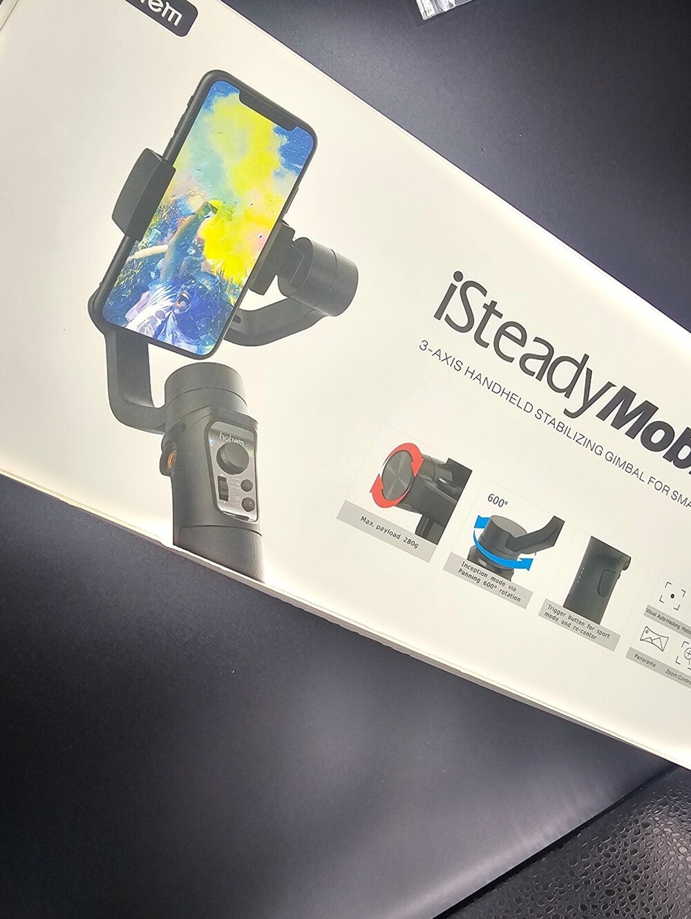 hohem iSteady Mobile 3-Axis Handheld Stabilizing Gimbal for Smartphone